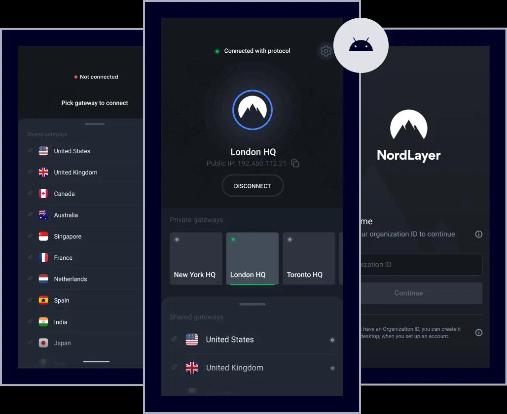 VPN Setup on android