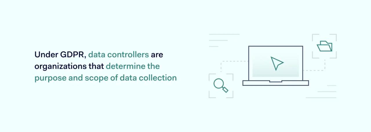 Data controllers definition