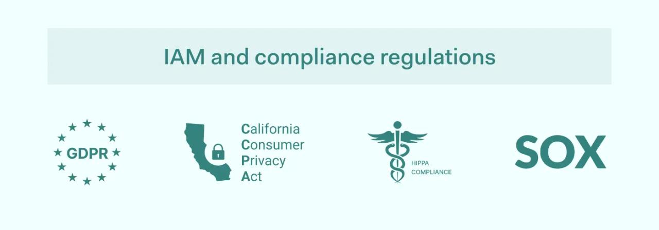IAM and compliance regulations